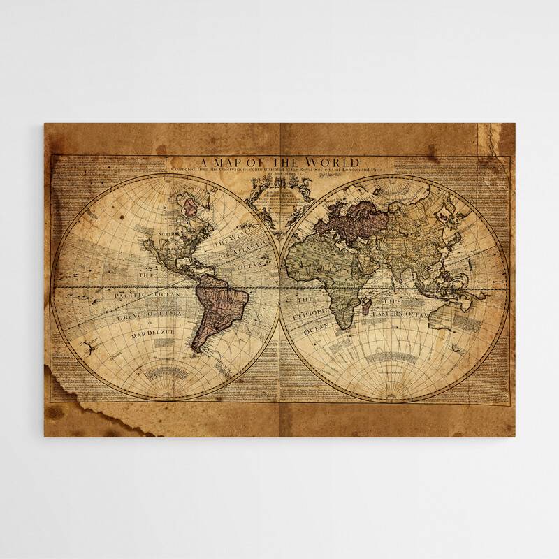 Tableau Carte du Monde