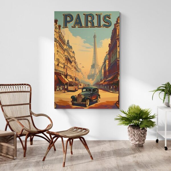 Affiche Paris Vintage decoration contemporaine