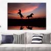 Tableau silhouette cheval