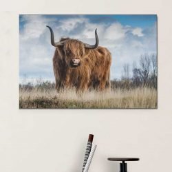 tableau Vache Highland