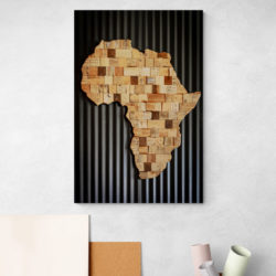 tableau carte afrique simple