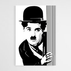 Tableau Street Art Charlie Chaplin 2