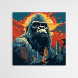 Tableau King Kong Pop Art