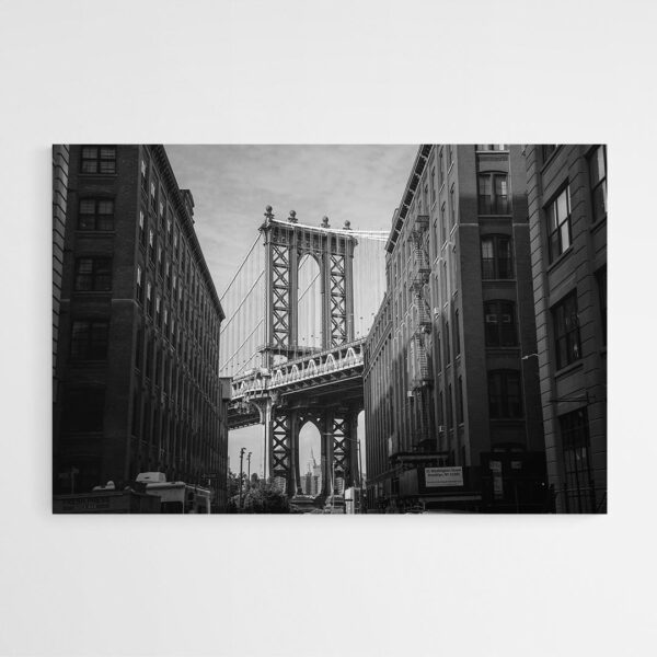 Tableau New York Noir et Blanc