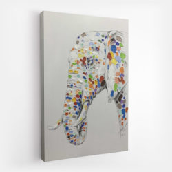 peinture elephant moderne
