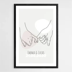 Tableau Couple Personnalisé