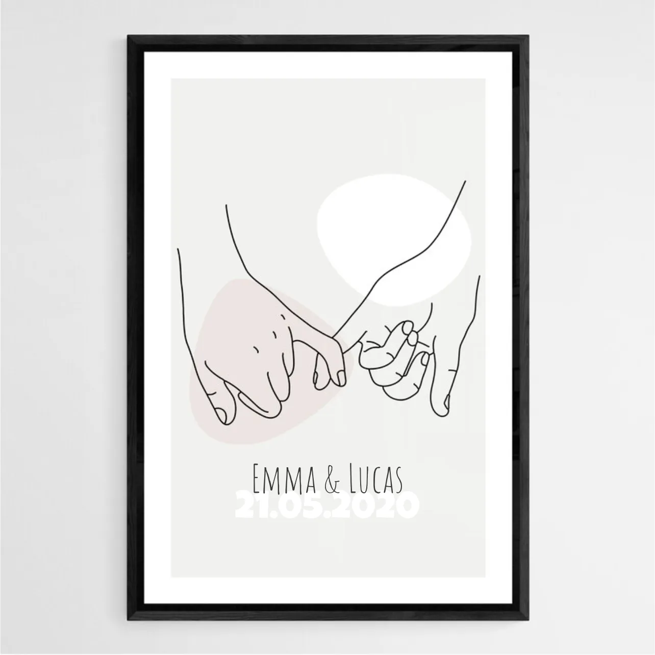 Tableau Couple Personnalisé