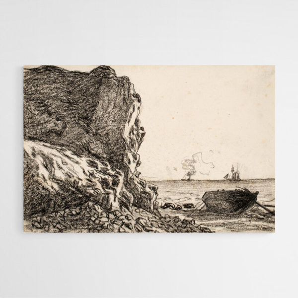 Cliffs and Sea Sainte Adresse Monet