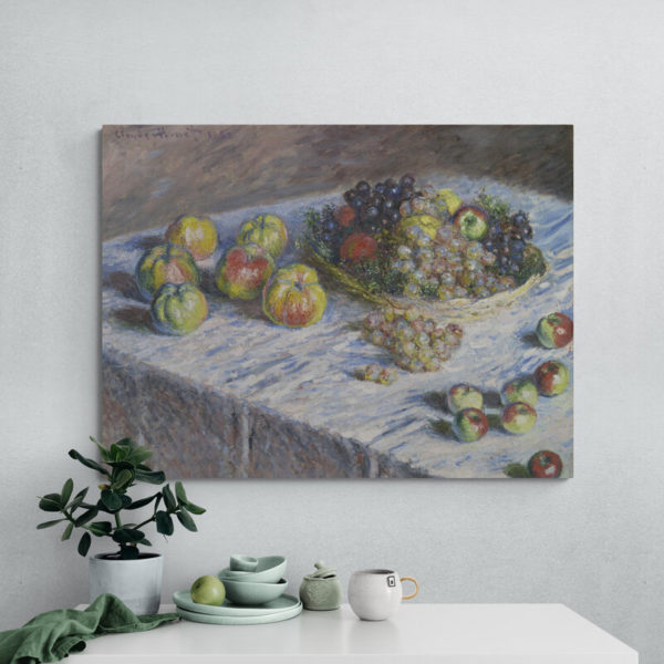 Pommes et raisins de Monet