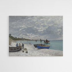The Beach at Sainte Adresse Monet