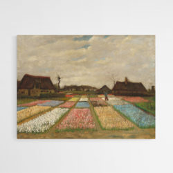 Tableau champ de fleur Van Gogh