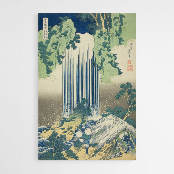 Tableau japonais cascade