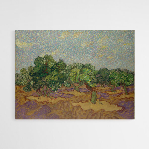 Tableau oliviers Van Gogh