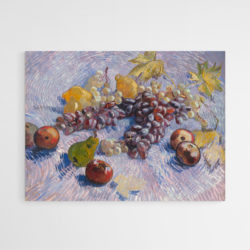 Tableau raisins citrons poires et pomme Van Gogh