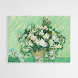 Tableau sur toile roses Van Gogh