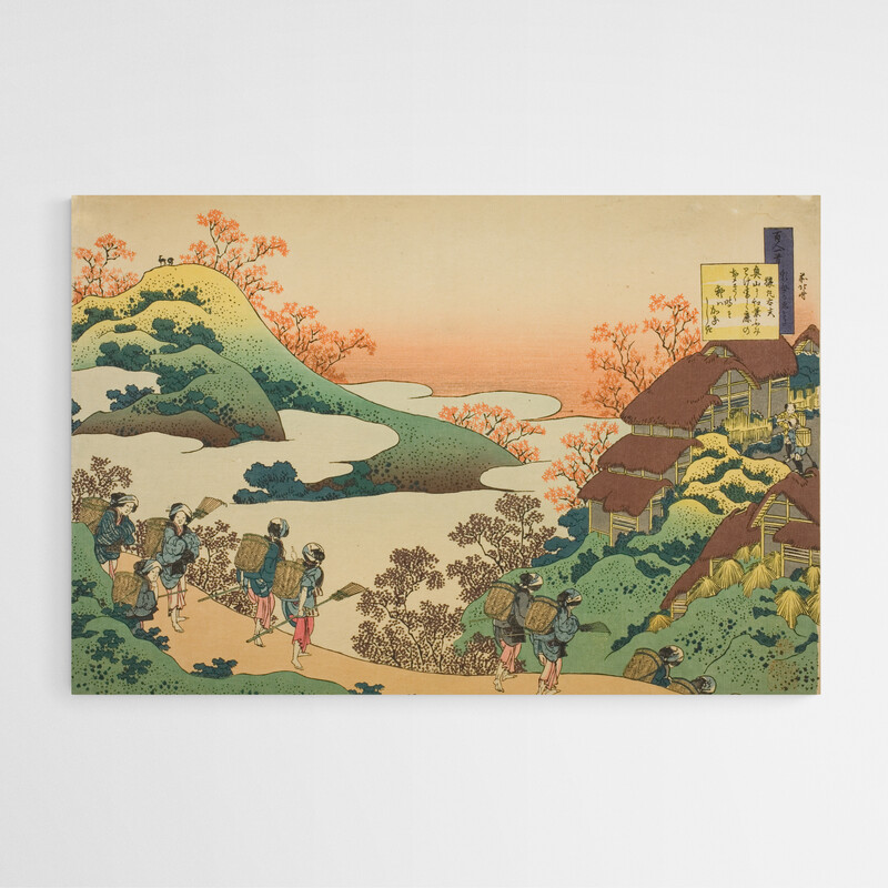Tableau Traditionnel Japonais - Hokusai