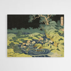 tableau les pecheurs hokusai