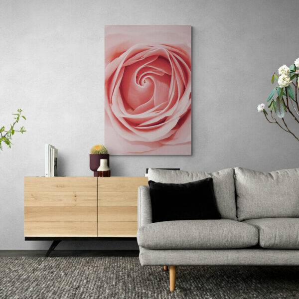 tableau rose moderne