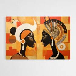 tableau deco contemporain africain
