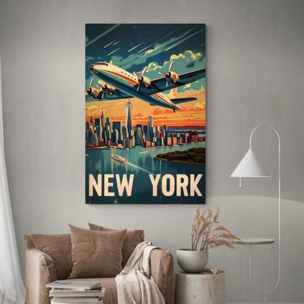 affiche new york vintage decoration