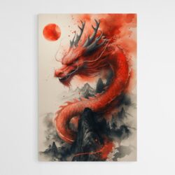 tableau dragon japonais 2 Copie