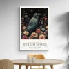 Affiche William Morris Corbeau salle a manger 1.webp