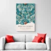 Affiche William Morris Feuilles de Chene canape 1.webp