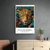 Affiche William Morris Leopard decoration sobre 1.webp
