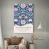 Affiche William Morris Passiflore decoration 1.webp