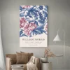 Affiche William Morris Pivoines decoration 1.webp