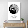 affiche carte san diego mur clair 1.webp
