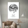 affiche carte seoul decoration 1.webp
