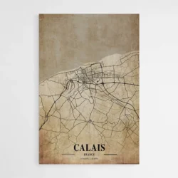 affiche carte vintage calais france 1.webp