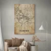 affiche carte vintage florence italy decoration 1.webp