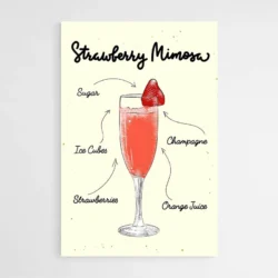 affiche strawberry mimosa 1.webp
