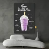 affiche taro bubble tea canape blanc 1.webp