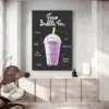 affiche taro bubble tea deco moderne 1.webp