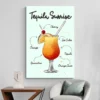 affiche tequila sunrise deco minimaliste 1.webp