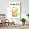 affiche whiskey soda decoration contemporaine 1.webp