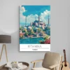 affiche voyage istanbul decoration moderne 1.webp