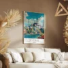 affiche voyage istanbul salon taupe 1.webp