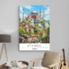 affiche voyage istanbul turquie decoration moderne 1.webp