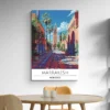 affiche voyage marrakesh salle a manger 1.webp