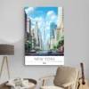 affiche voyage new york decoration moderne 1.webp