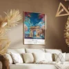 affiche voyage paris arc de triomphe salon taupe 1.webp