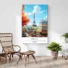affiche voyage paris france decoration contemporaine 1.webp