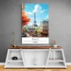 affiche voyage paris france mur gris 1.webp