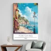 affiche voyage portofino deco minimaliste 1.webp