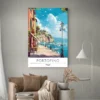affiche voyage portofino decoration 1.webp