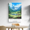 affiche voyage rocky mountains salle a manger 1.webp